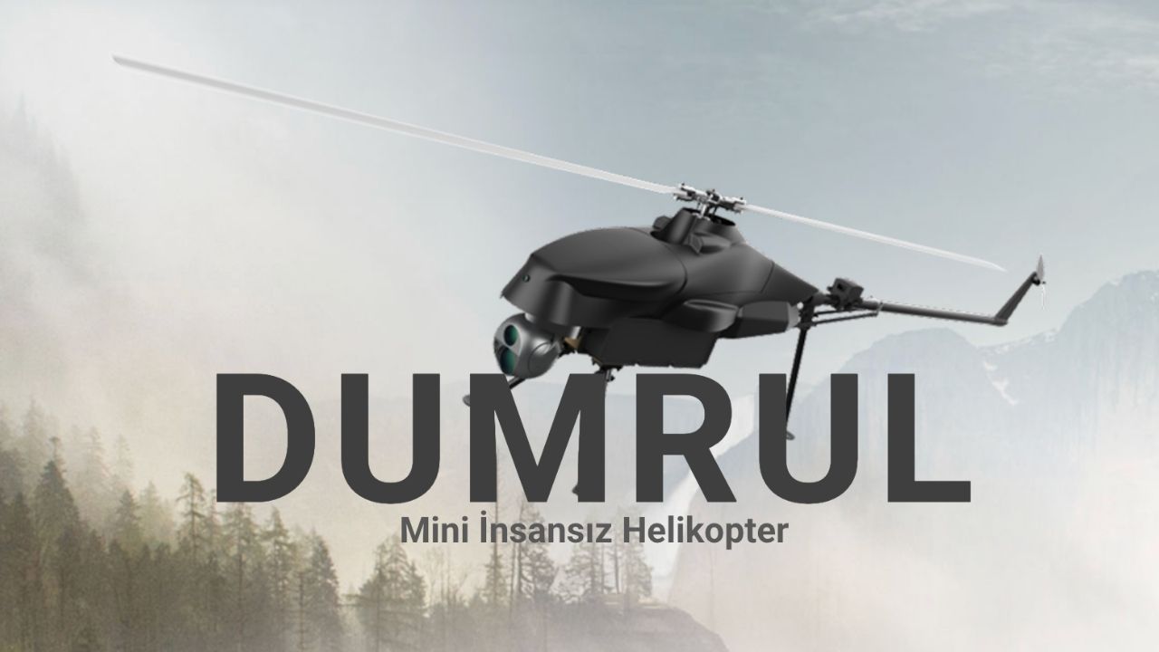TİTRA Teknoloji’den mini insansız helikopter: DUMRUL